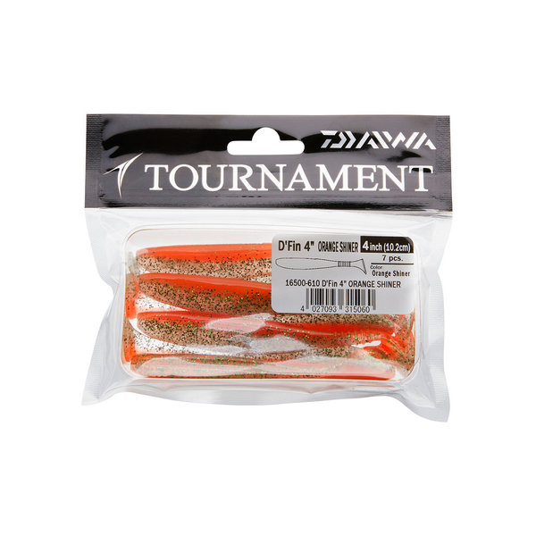 Daiwa Tournament 4“ Gummifisch DFIN 10cm
